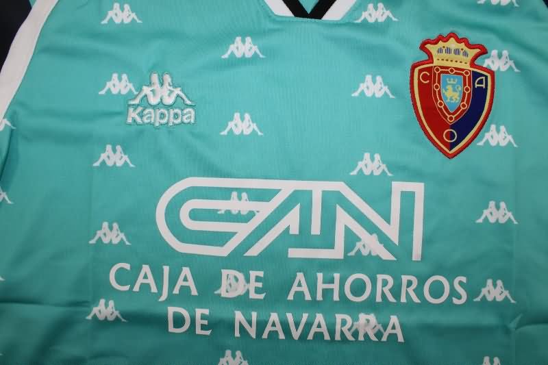 Thailand Quality(AAA) 1996/97 Osasuna Away Retro Soccer Jersey