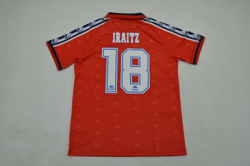 Thailand Quality(AAA) 1996/97 Osasuna Home Retro Soccer Jersey