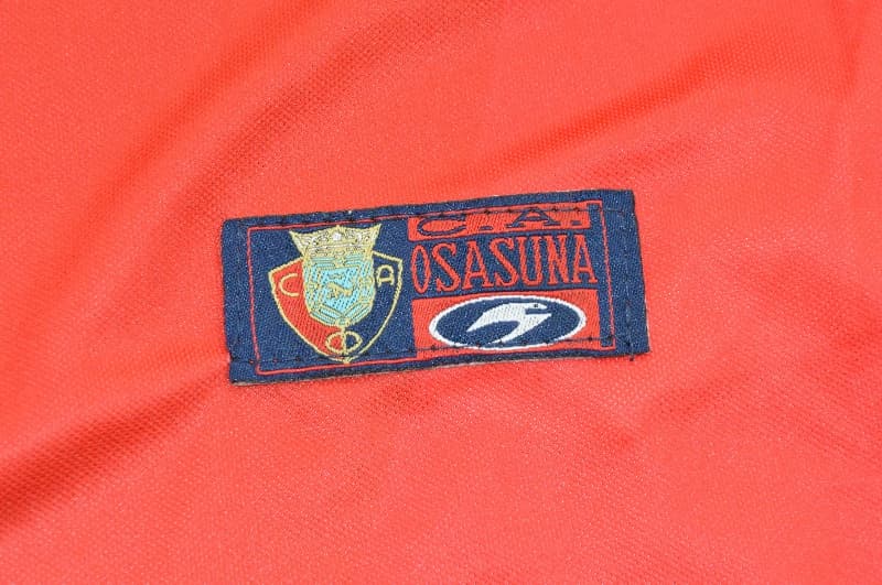 Thailand Quality(AAA) 1998/99 Osasuna Home Retro Soccer Jersey