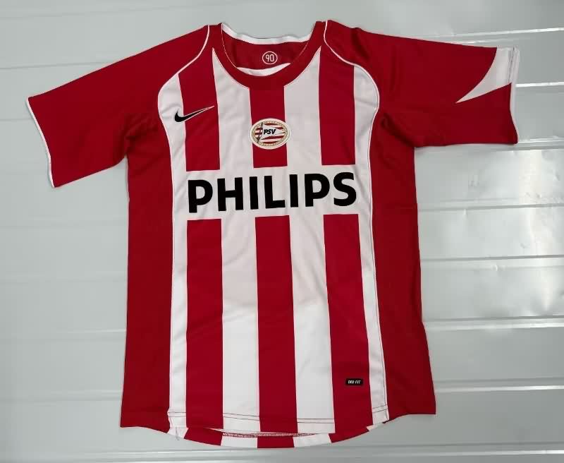 Thailand Quality(AAA) 2004/05 PSV Eindhoven Home Retro Soccer Jersey