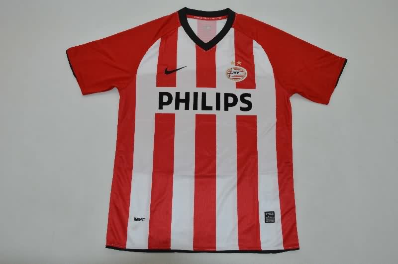 Thailand Quality(AAA) 2009/10 PSV Eindhoven Home Retro Soccer Jersey