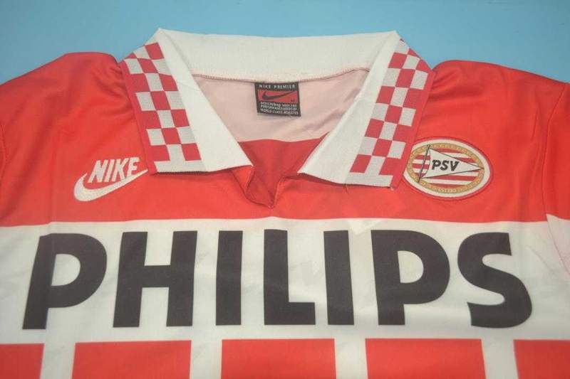 Thailand Quality(AAA) 1995/96 PSV Eindhoven Home Retro Soccer Jersey