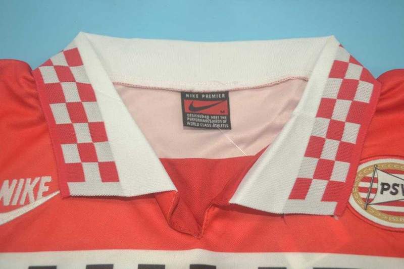 Thailand Quality(AAA) 1995/96 PSV Eindhoven Home Retro Soccer Jersey