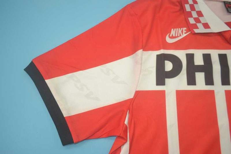 Thailand Quality(AAA) 1995/96 PSV Eindhoven Home Retro Soccer Jersey