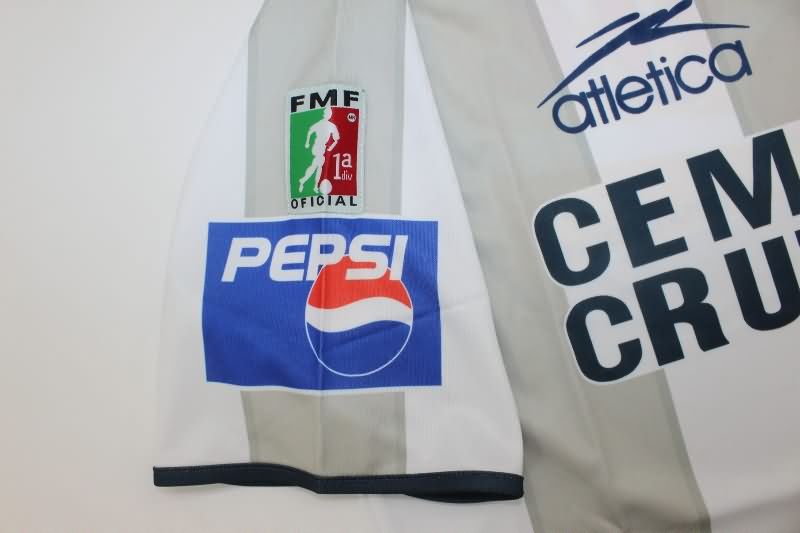 Thailand Quality(AAA) 2001/02 Pachuca Away Retro Soccer Jersey