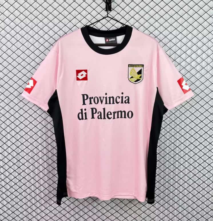 Thailand Quality(AAA) 2003/04 Palermo Home Retro Soccer Jersey