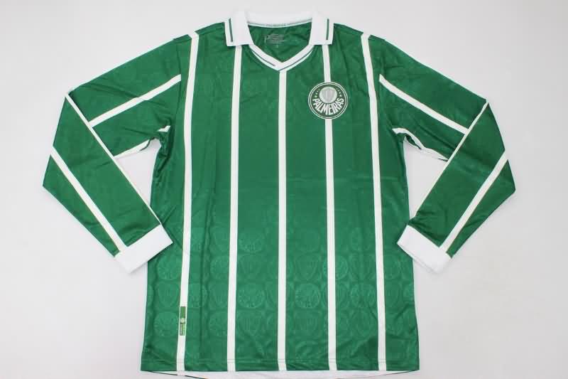 Thailand Quality(AAA) 1993 Palmeiras Anniversary Retro Long Sleeve Soccer Jersey