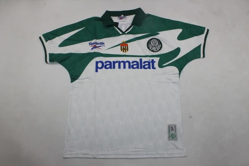 Thailand Quality(AAA) 1996 Palmeiras Away Retro Soccer Jersey