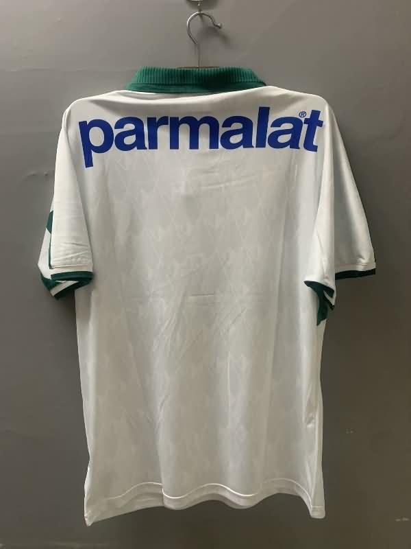 Thailand Quality(AAA) 1996 Palmeiras Away Retro Soccer Jersey
