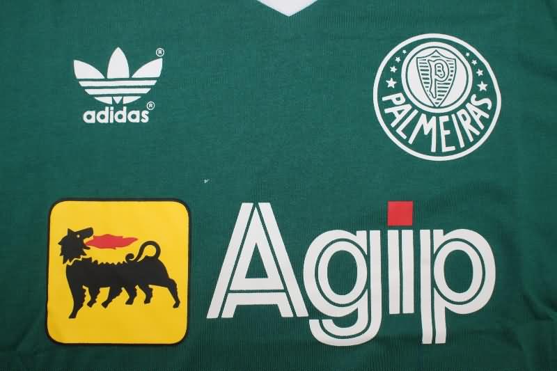 Thailand Quality(AAA) 1987/88 Palmeiras Home Retro Soccer Jersey