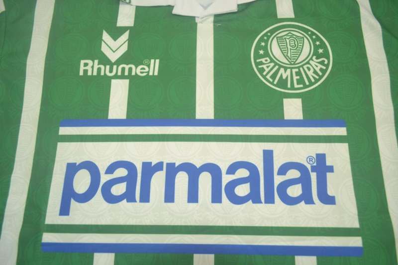 Thailand Quality(AAA) 1993/94 Palmeiras Home Retro Soccer Jersey