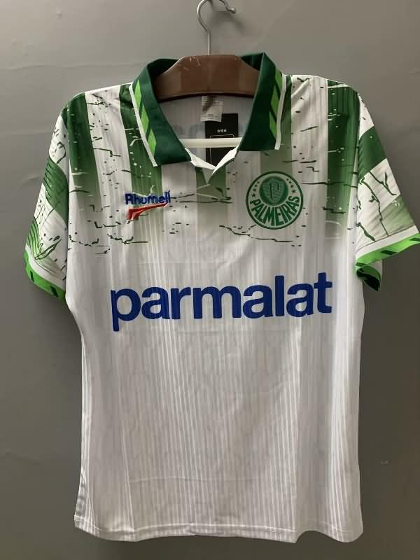 Thailand Quality(AAA) 1996/97 Palmeiras Away Retro Soccer Jersey