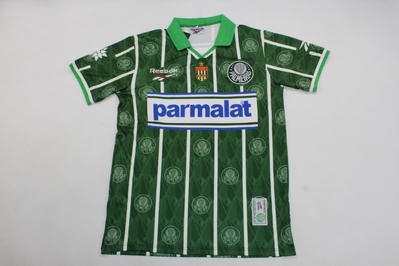 Thailand Quality(AAA) 1996/97 Palmeiras Home Retro Soccer Jersey