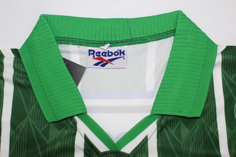 Thailand Quality(AAA) 1996/97 Palmeiras Home Retro Soccer Jersey