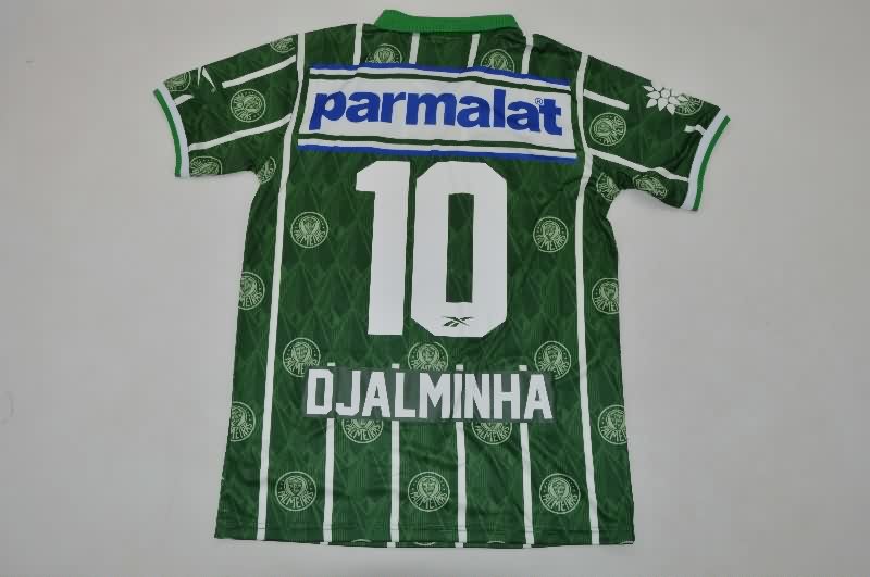 Thailand Quality(AAA) 1996/97 Palmeiras Home Retro Soccer Jersey