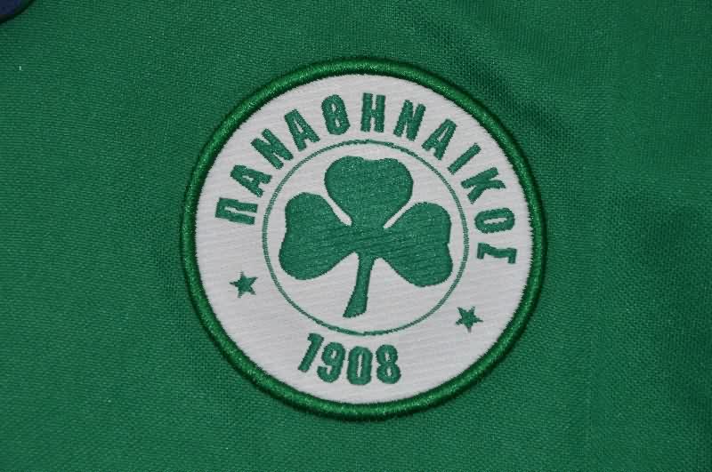 Thailand Quality(AAA) 2000/01 Panathinaikos Home Retro Soccer Jersey