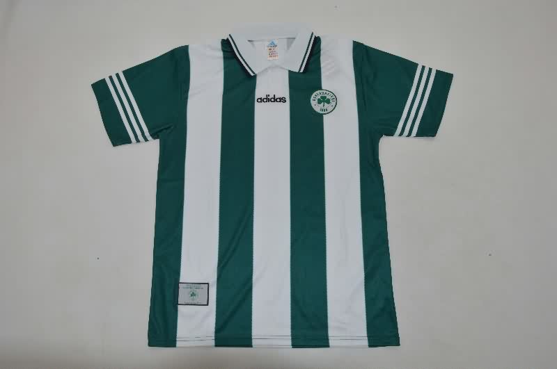 Thailand Quality(AAA) 1996/97 Panathinaikos Home Retro Soccer Jersey