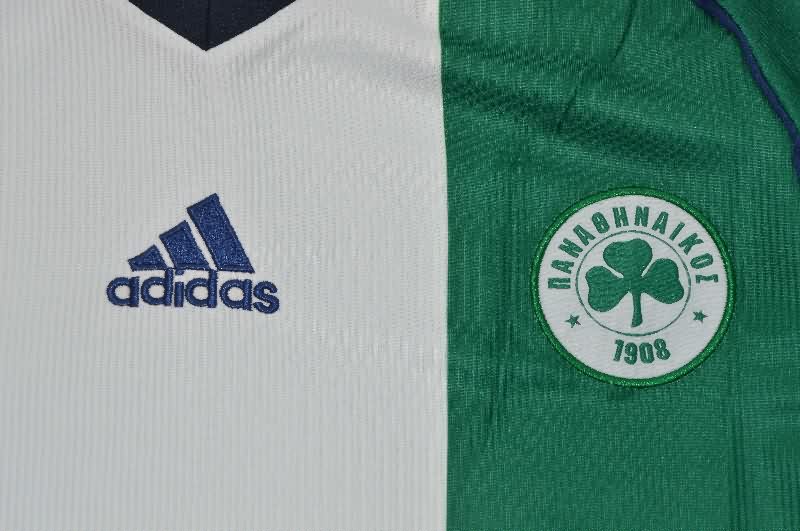 Thailand Quality(AAA) 1998/99 Panathinaikos Home Retro Soccer Jersey