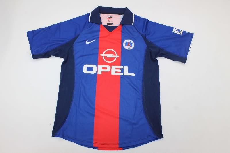 Thailand Quality(AAA) 2000/01 Paris St Germain Home Retro Soccer Jersey