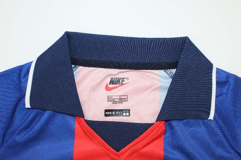 Thailand Quality(AAA) 2000/01 Paris St Germain Home Retro Soccer Jersey