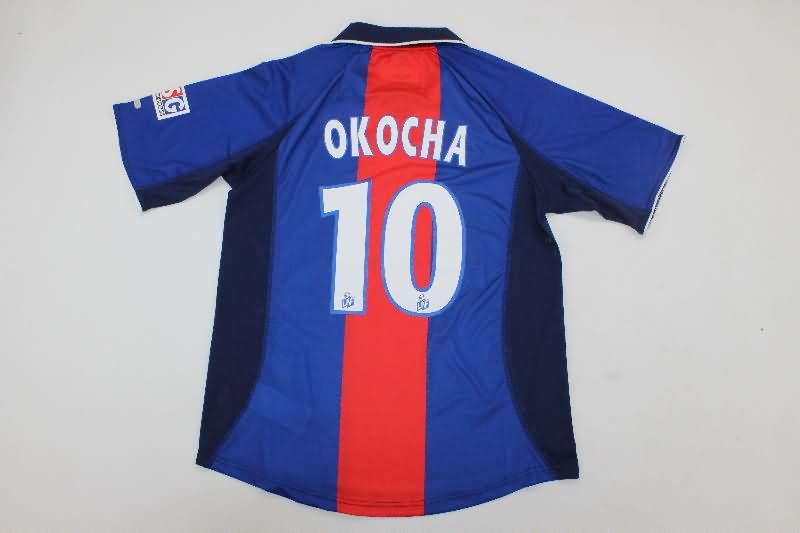 Thailand Quality(AAA) 2000/01 Paris St Germain Home Retro Soccer Jersey