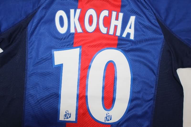 Thailand Quality(AAA) 2000/01 Paris St Germain Home Retro Soccer Jersey