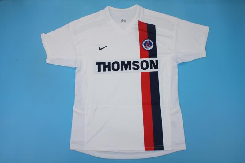 Thailand Quality(AAA) 2002/03 Paris St German Away Retro Soccer Jersey