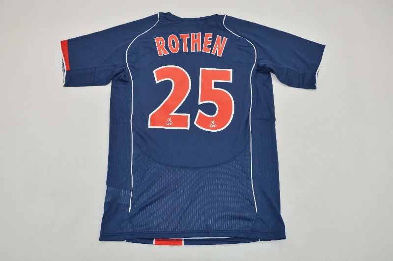 Thailand Quality(AAA) 2004/05 Paris St Germain Home Retro Soccer Jersey