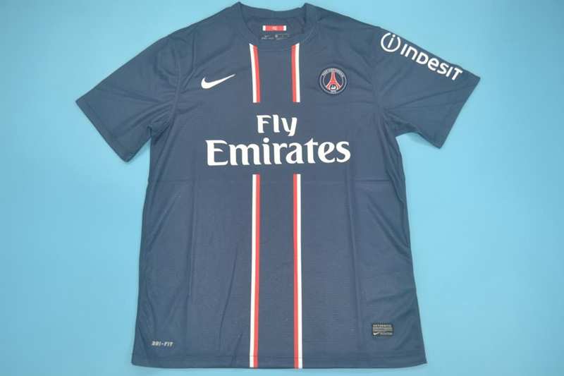 Thailand Quality(AAA) 2012/13 Paris St German Home Retro Soccer Jersey