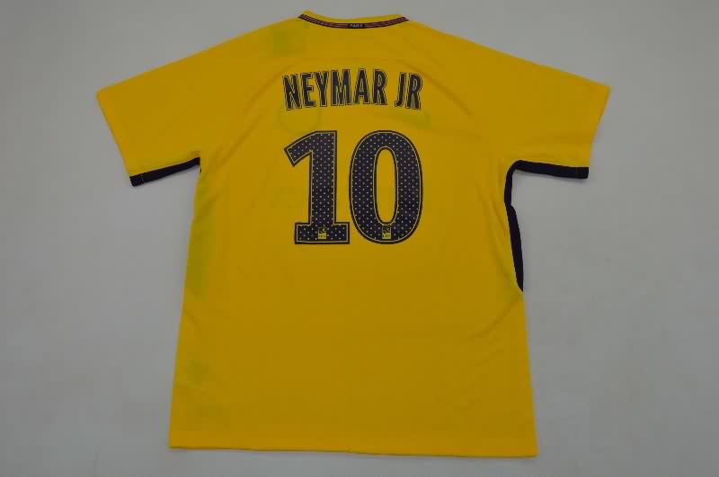 Thailand Quality(AAA) 2017/18 Paris St Germain Away Retro Soccer Jersey