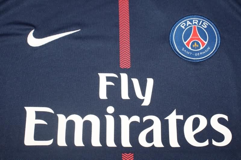 Thailand Quality(AAA) 2017/18 Paris St Germain Home Retro Soccer Jersey