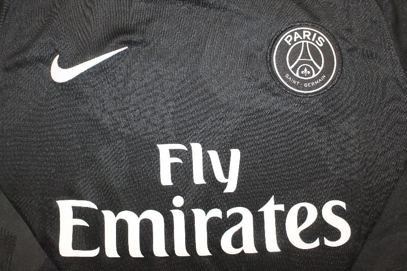 Thailand Quality(AAA) 2017/18 Paris St Germain Third Retro Long Sleeve Soccer Jersey
