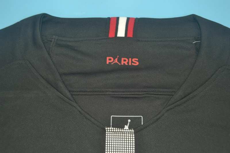 Thailand Quality(AAA) 2018/19 Paris St German AJ Black Retro Soccer Jersey