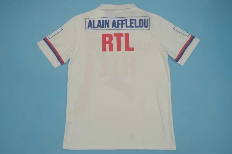 Thailand Quality(AAA) 1990/91 Paris St German Away Retro Soccer Jersey