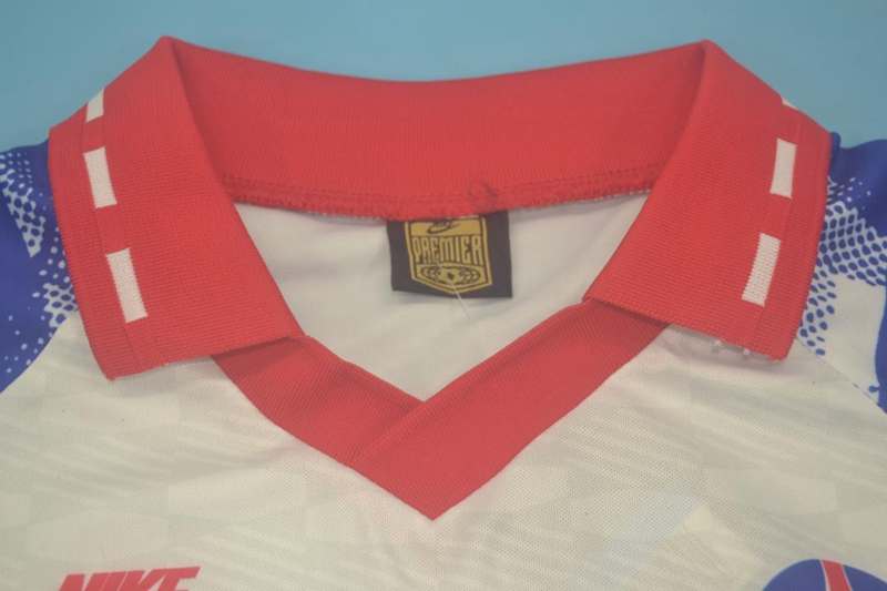 Thailand Quality(AAA) 1993/94 Paris St German Away Retro Soccer Jersey