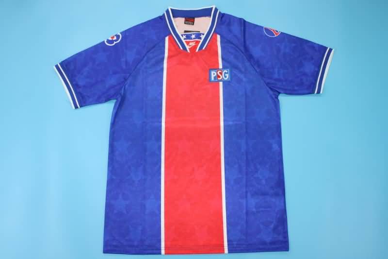 Thailand Quality(AAA) 1994/95 Paris St German Home Retro Soccer Jersey