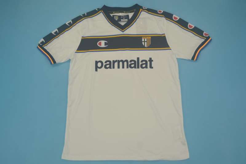 Thailand Quality(AAA) 2002/03 Parma Away Retro Soccer Jersey