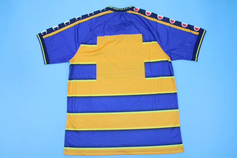 Thailand Quality(AAA) 2002/03 Parma Home Retro Soccer Jersey