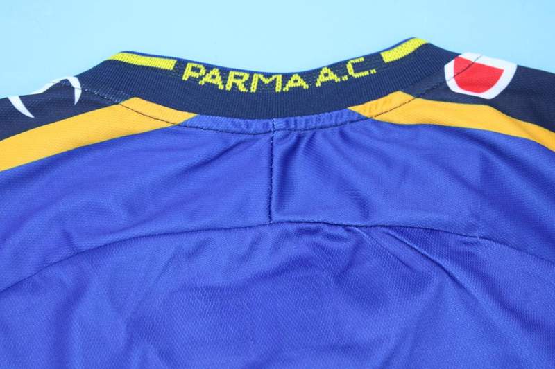 Thailand Quality(AAA) 2002/03 Parma Home Retro Soccer Jersey