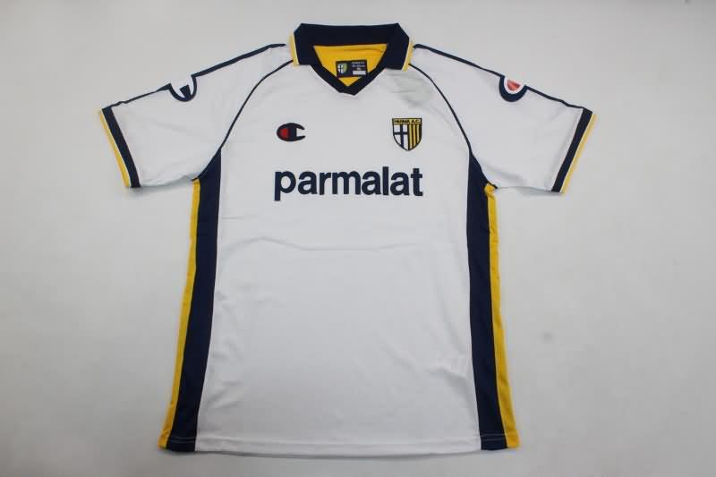 Thailand Quality(AAA) 2003/04 Parma Away Retro Soccer Jersey