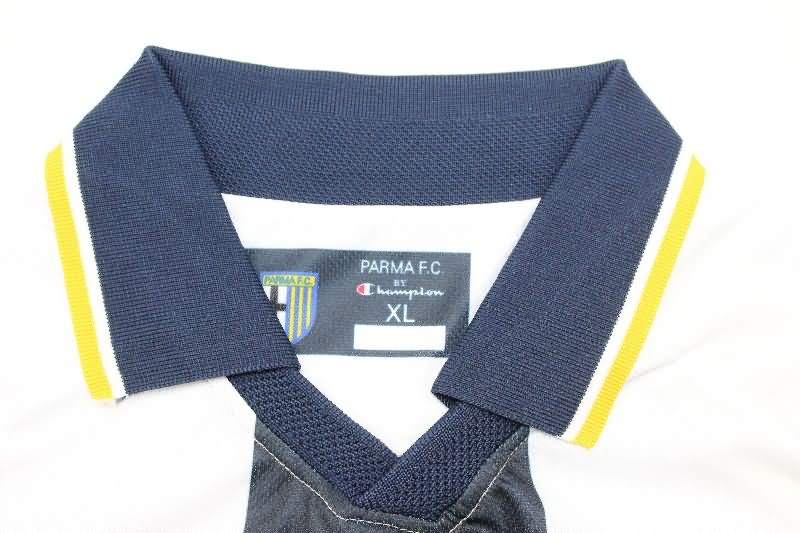 Thailand Quality(AAA) 2004/05 Parma Home Retro Soccer Jersey