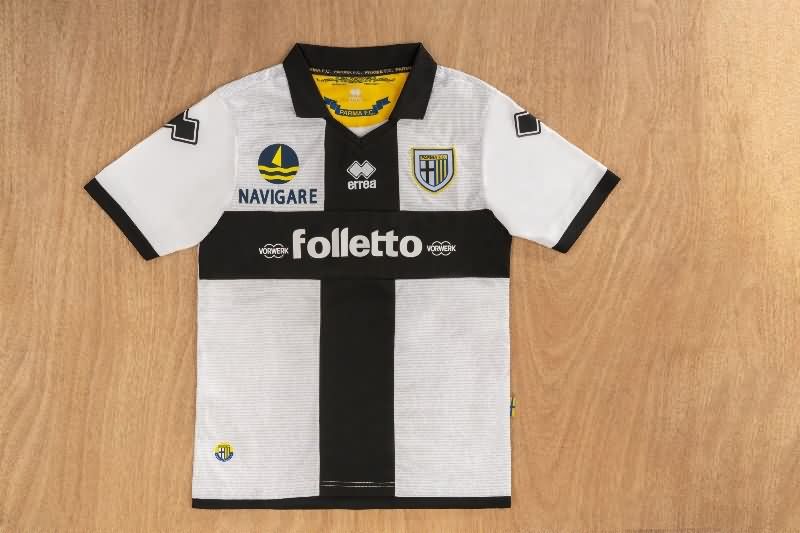 Thailand Quality(AAA) 2012/13 Parma Home Retro Soccer Jersey