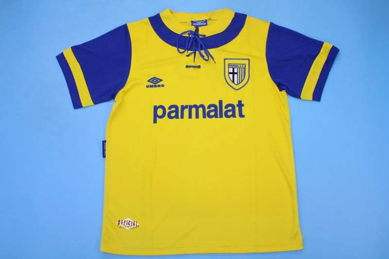Thailand Quality(AAA) 1993/95 Parma Away Retro Soccer Jersey