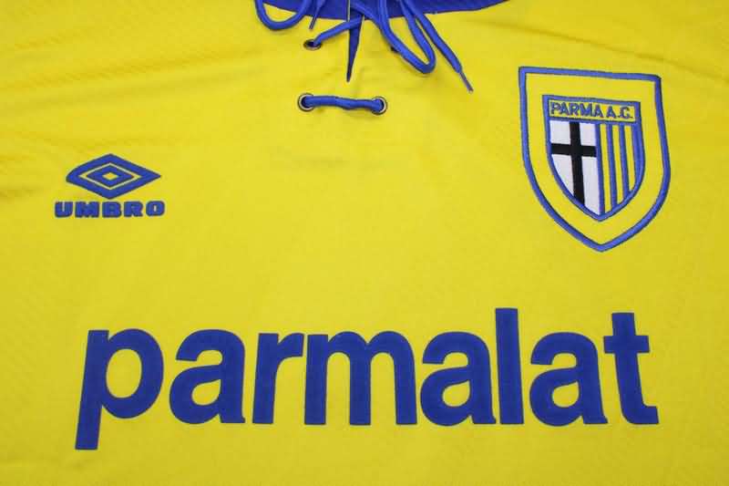 Thailand Quality(AAA) 1993/95 Parma Away Retro Soccer Jersey