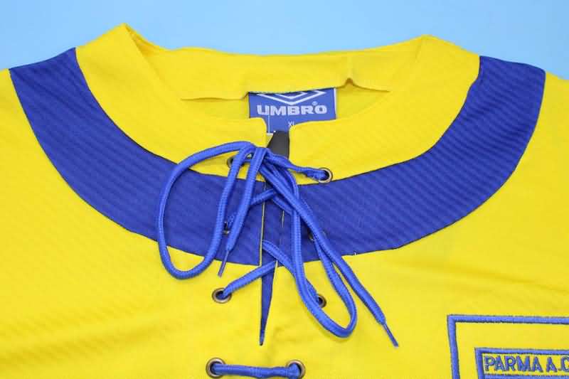 Thailand Quality(AAA) 1993/95 Parma Away Retro Soccer Jersey