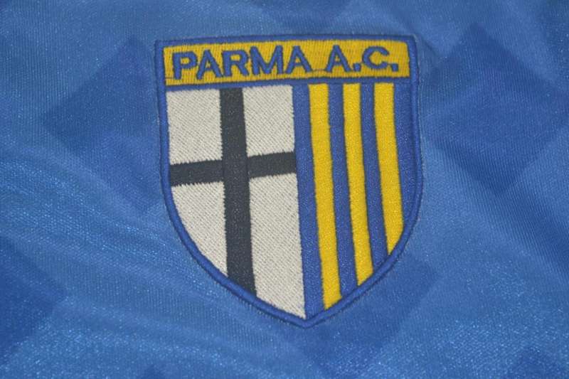 Thailand Quality(AAA) 1995/97 Parma Away Retro Soccer Jersey