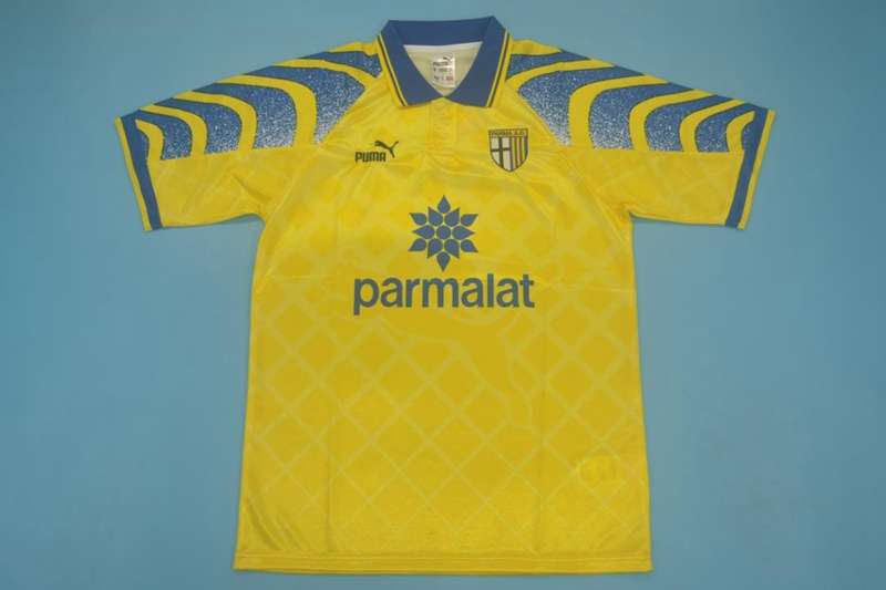 Thailand Quality(AAA) 1995/97 Parma Home Retro Soccer Jersey