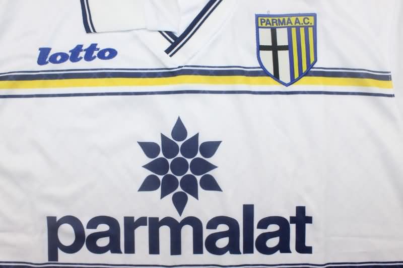 Thailand Quality(AAA) 1998/99 Parma Retro Away Soccer Jersey