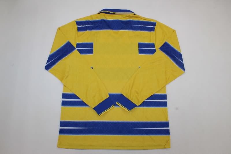 Thailand Quality(AAA) 1998/99 Parma Home Retro Long Sleeve Soccer Jersey