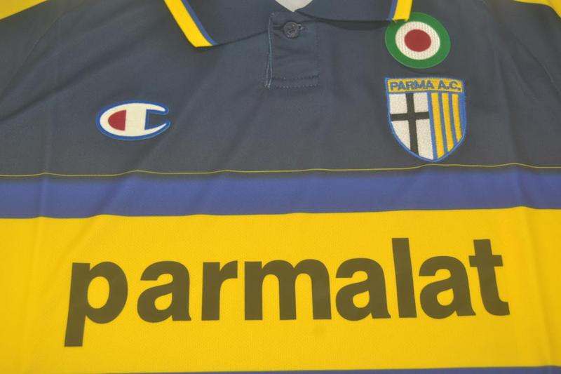 Thailand Quality(AAA) 1999/00 Parma Away Retro Soccer Jersey